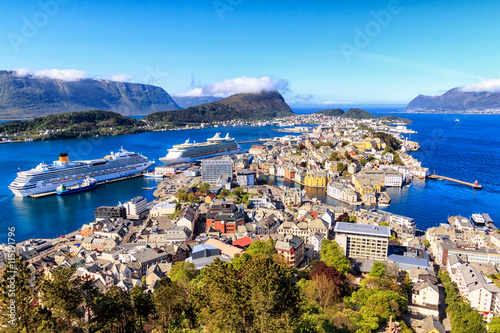 Alesund Norway Slika na platnu