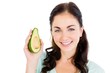 © WavebreakMediaMicro - Portrait of happy woman holding avocado