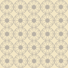 Wall Mural - beige and grey geometric background patterns icon