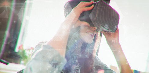 Poster - Composite image of abstract background