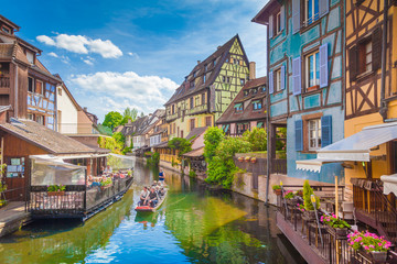 Wall Mural - Historic town of Colmar, Alsace region, France