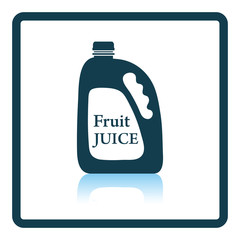 Poster - Fruit juice canister icon