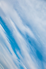 Wall Mural - abstract background with bokeh defocused beautiful flame clouds in the sky