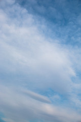 Wall Mural - abstract background with bokeh defocused beautiful flame clouds in the sky