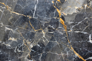 Wall Mural - Gray marble pattern texture.