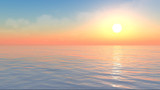Fototapeta Zachód słońca - sunset ocean