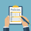 policies vector illustration