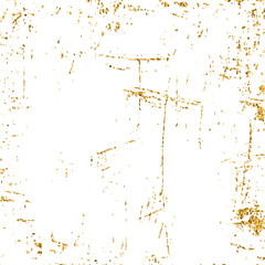Canvas Print - gold grunge texture. patina scratch golden elements. sketch texture to create distressed effect. ove