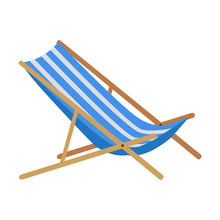 Summer Beach Sunbed Lounger