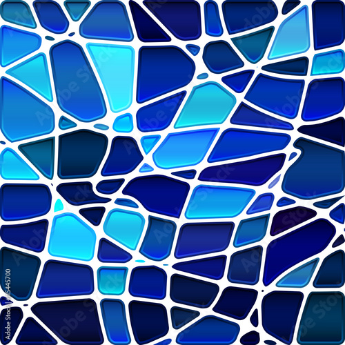 Naklejka - mata magnetyczna na lodówkę abstract vector stained-glass mosaic background