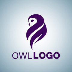 Wall Mural - owl logo 2