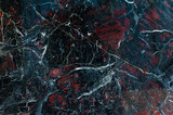 Fototapeta Fototapeta kamienie - Black onyx with red spots texture