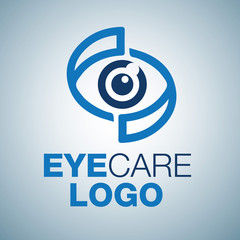 Wall Mural - eye care logo