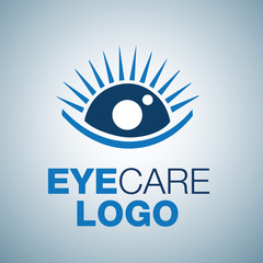 Wall Mural - eye care logo