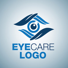 Wall Mural - eye care logo