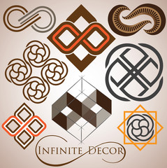 Wall Mural - infinite decor logo