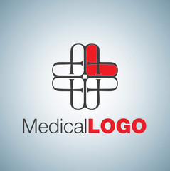 Wall Mural - mediacal logo