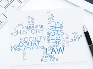 Wall Mural - Law