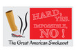 Great American Smoke Out, for poster and background. easy to modify