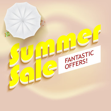 Summer sale background