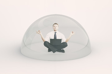 Aufkleber - internet security concept