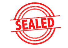 SEALED Rubber Stamp