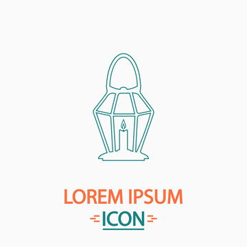 Lantern computer symbol