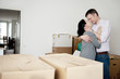 © FOLIO - Sweden, Couple moving into new home
