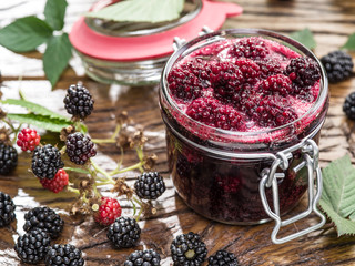 Blackberry confiture.