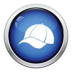 Poster - Baseball cap icon