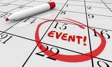 Event Party Celebrate Celebration Calendar Day Date 3d Illustrat