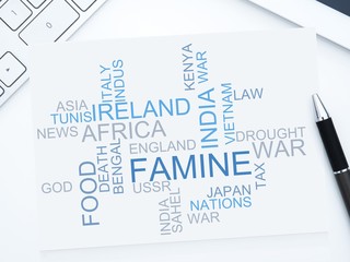 Wall Mural - Famine