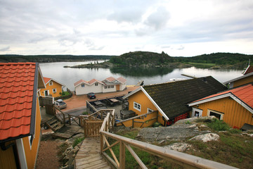 EUROPA, SVEZIA, FLATON ISLAND, HOTEL HANDELSMAN FLINK