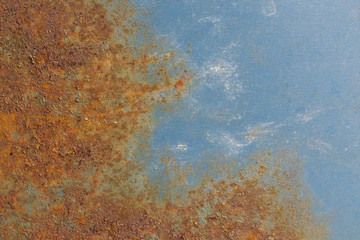 Wall Mural - texture of rusty metal