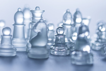 glass chess