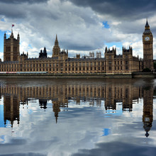 View On The Palace Of Westminster From The River Thames, London, United Kingdom
