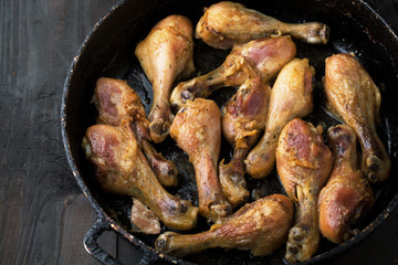 Sticker - Fried chicken legs with spices