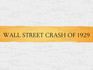 Poster - Wall Street Crash of 1929