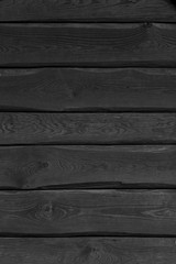 Sticker - black wooden texture