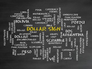 Poster - Dollar sign