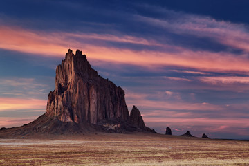 shiprock, new mexico, usa