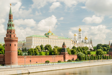 Wall Mural - View of Moscow Kremlin. Russia