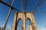 Fototapeta Nowy Jork - Brooklyn Bridge in NYC