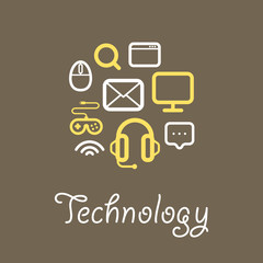 Fototapete - Loud voice of the speaker vector illustration. Discount
