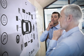 Aufkleber - Composite image of engineering interface