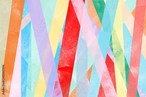 Line Shape Pattern Of Pastel Vintage Colorful Vertical Stripes