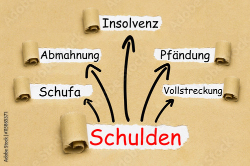 Schulden – kaufen Sie dieses Foto und finden Sie ähnliche Bilder auf ...