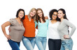 © Syda Productions - group of happy different women in casual clothes