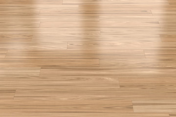 Wall Mural - Background with light wood parquet floor