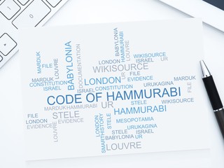 Poster - Code of Hammurabi